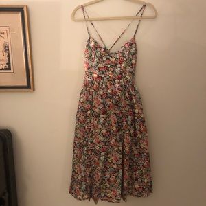 NWT J Crew Floral Cocktail Dress